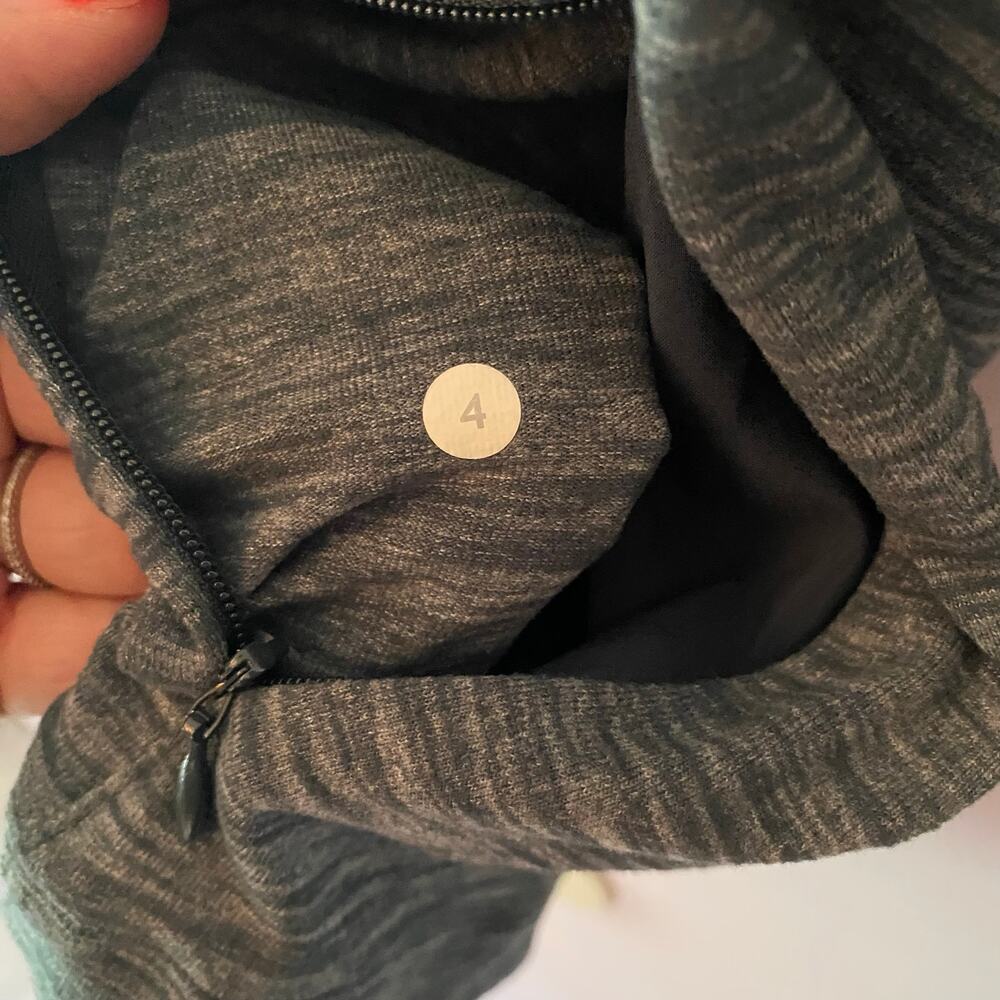 Lululemon Green Go City Pullover Crewneck Lightweight Loungewear Women's size 4 - Picture 8 of 12